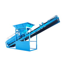 Portable roller sand screening machine Can be folded for construction